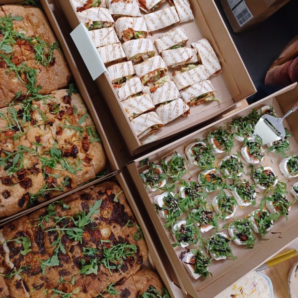 Vegansk Lahmacun-Rolls & hembakad Focaccia